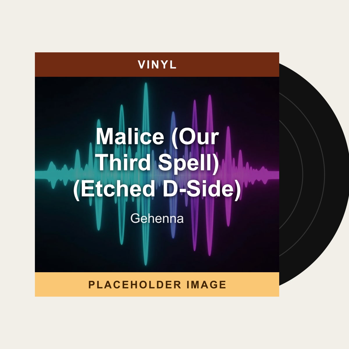 Gehenna - Malice (Our Third Spell) (Etched D-Side) (Vinyl) (US Import) - placeholder image