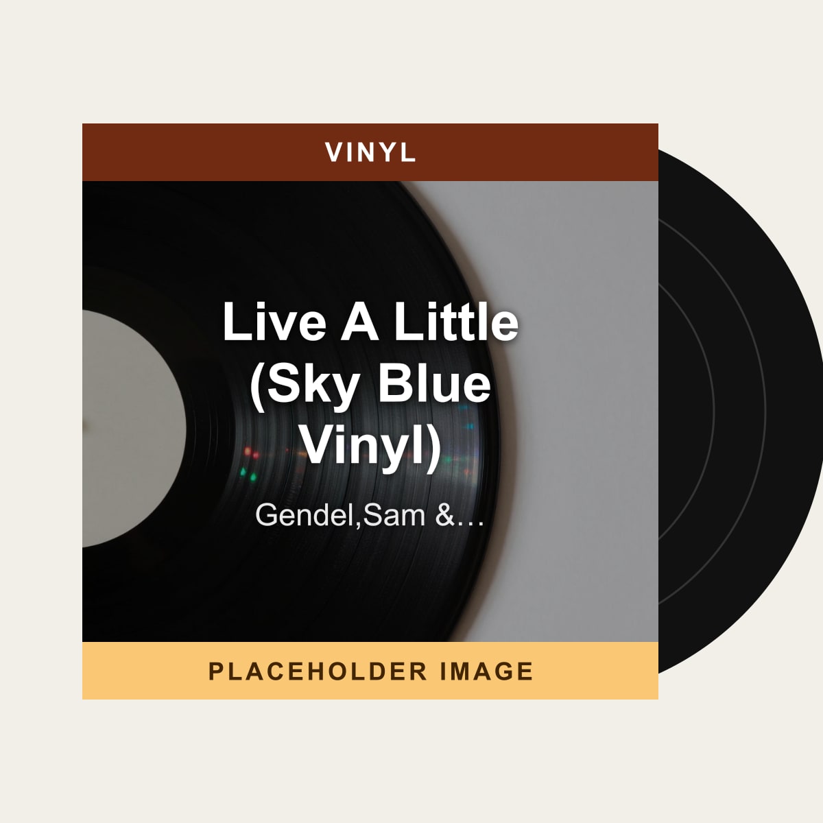 Gendel,Sam & Antonia Cytrynowicz - Live A Little (Sky Blue Vinyl) (Vinyl) (US Import) - placeholder image