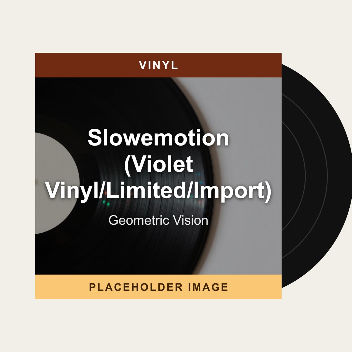 Geometric Vision - Slowemotion (Violet Vinyl/Limited/Import) (Vinyl) (US Import) - placeholder image