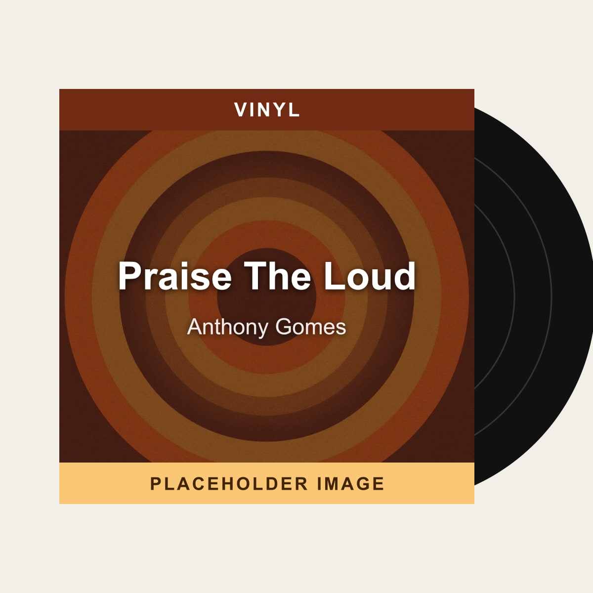 Anthony Gomes - Praise The Loud (Vinyl) (US Import) - placeholder image