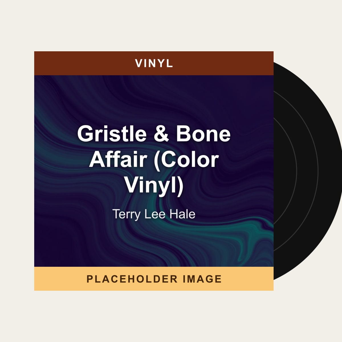 Terry Lee Hale - Gristle & Bone Affair (Color Vinyl) (Vinyl) (US Import) - placeholder image