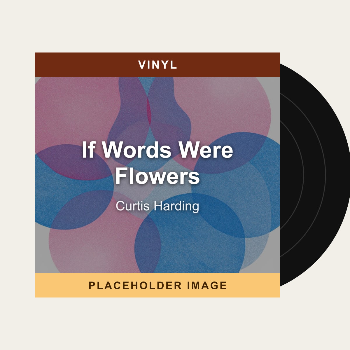 Curtis Harding - If Words Were Flowers (Vinyl) (US Import) - placeholder image