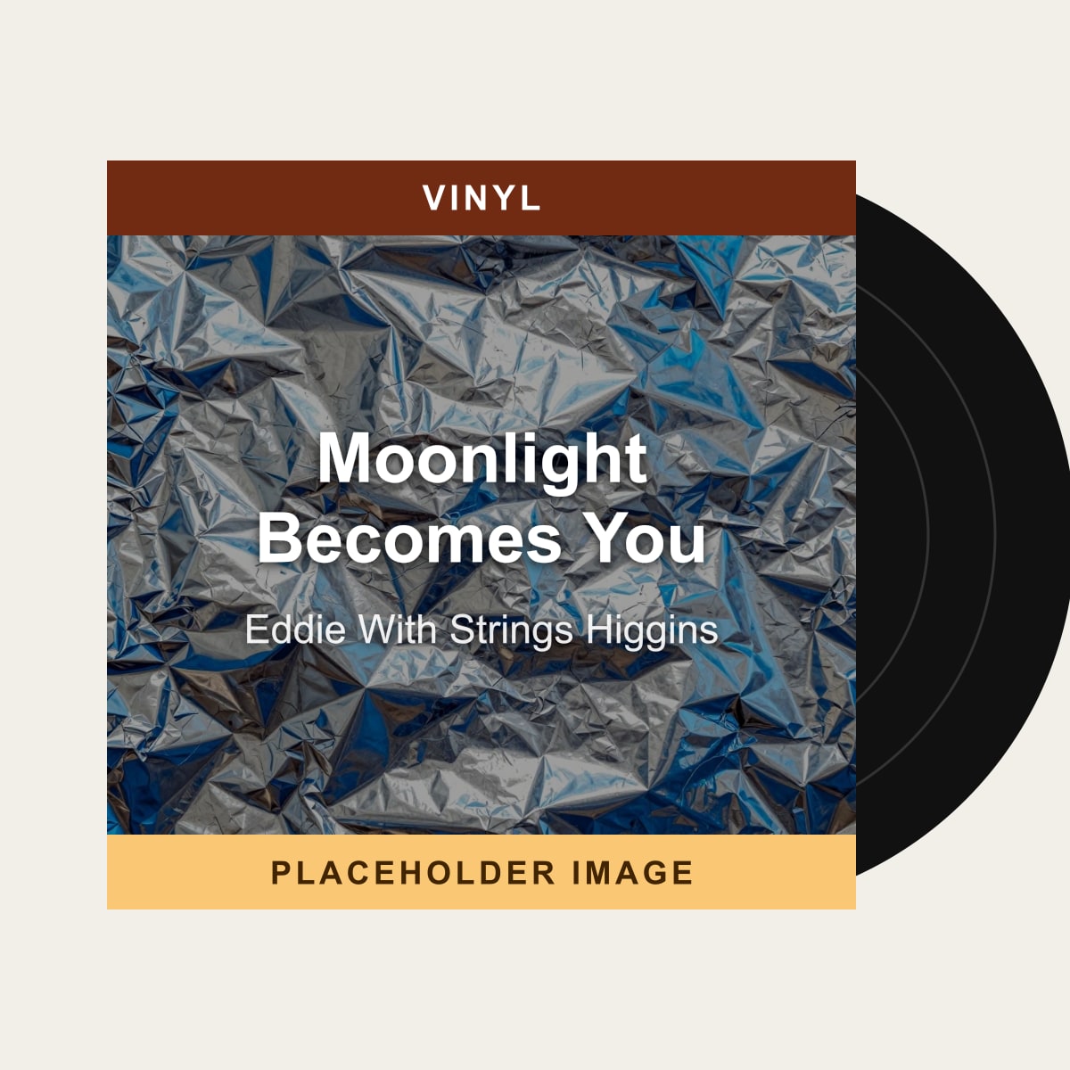 Eddie With Strings Higgins - Moonlight Becomes You (Vinyl) (US Import) - placeholder image