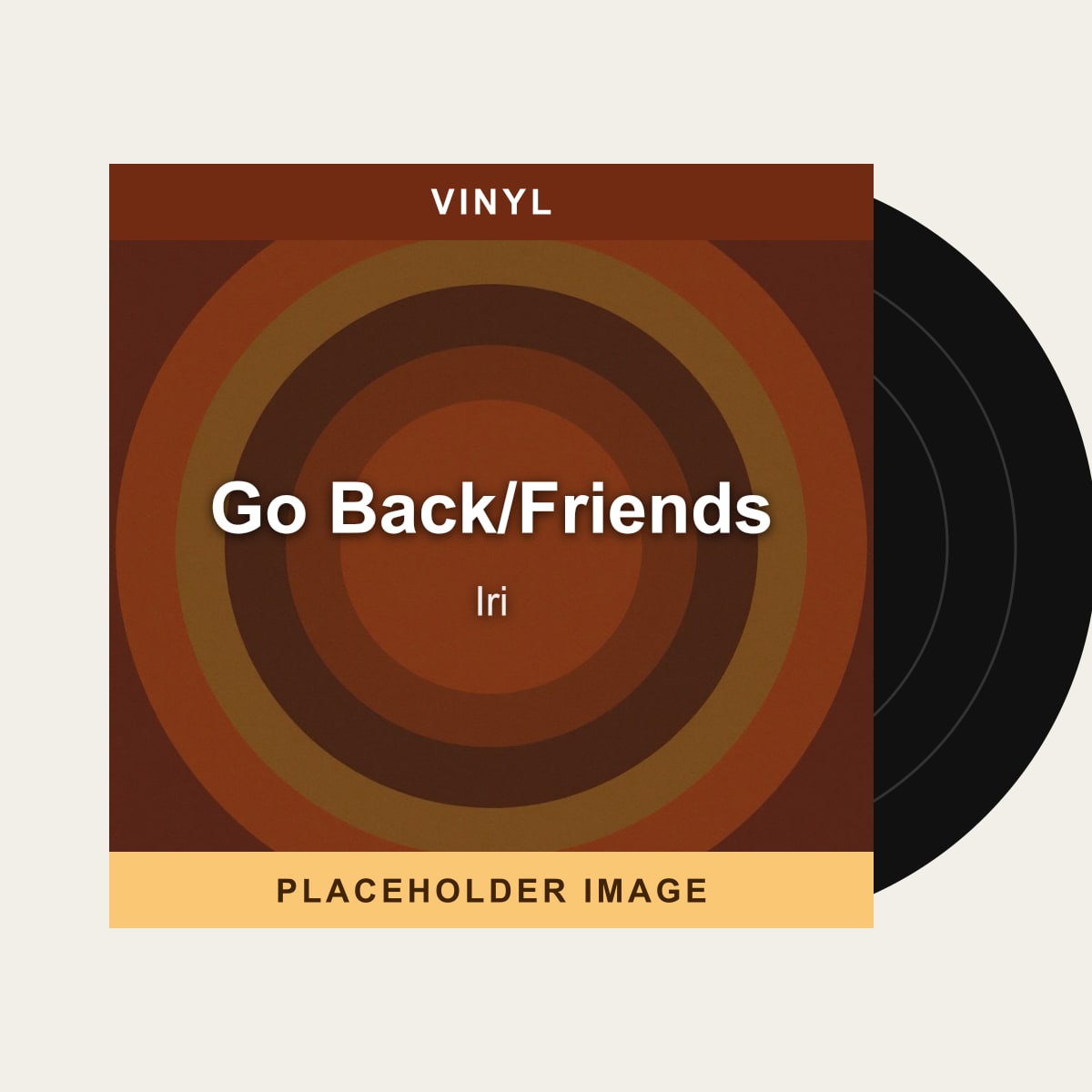 Iri - Go Back/Friends (Vinyl) (US Import) - placeholder image