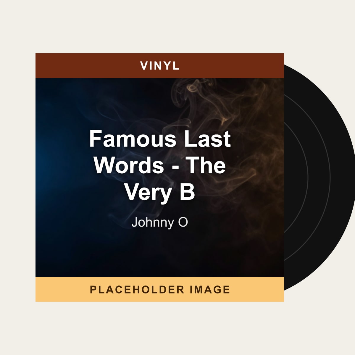 Johnny O - Famous Last Words - The Very B (Vinyl) (US Import) - placeholder image