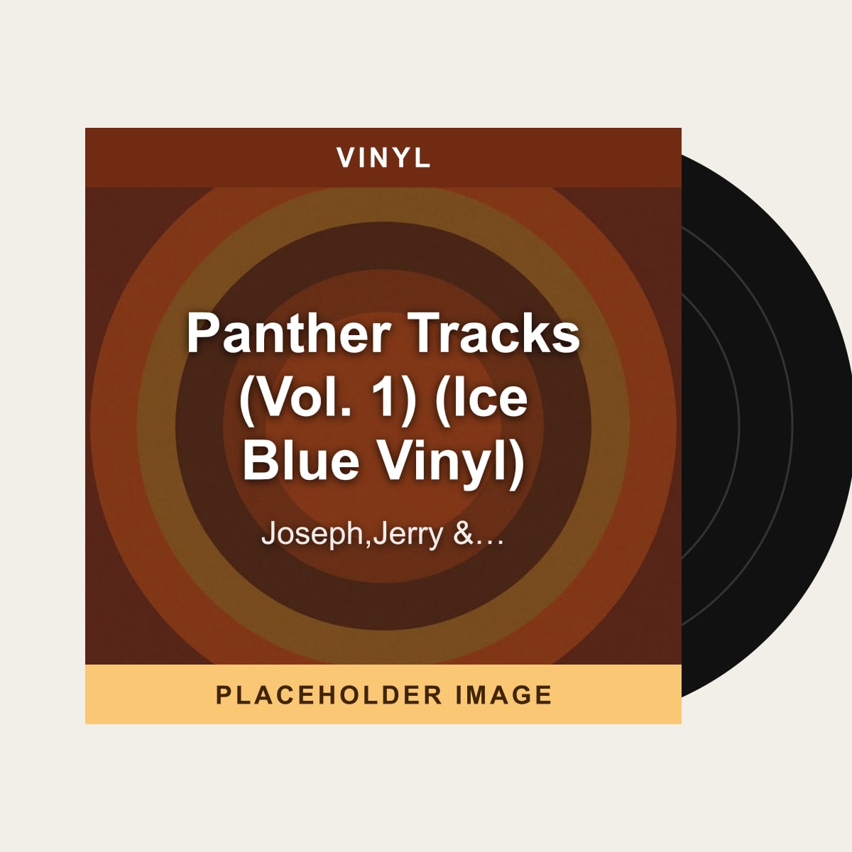 Joseph,Jerry & The Jackmormons - Panther Tracks (Vol. 1) (Ice Blue Vinyl) (Vinyl) (US Import) - placeholder image