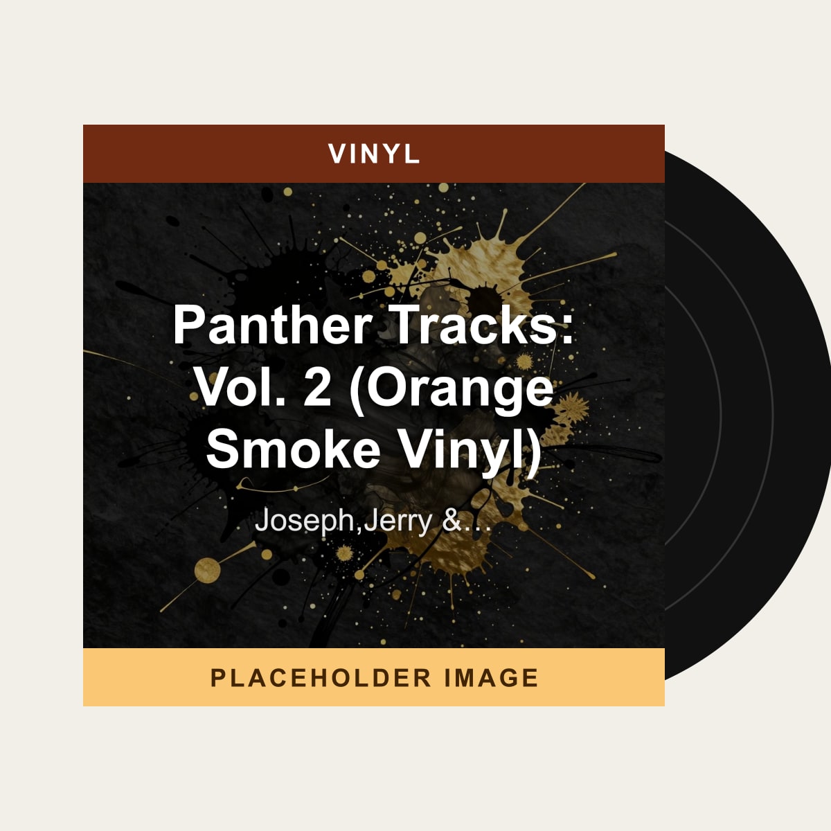 Joseph,Jerry & The Jackmormons - Panther Tracks: Vol. 2 (Orange Smoke Vinyl) (Vinyl) (US Import) - placeholder image