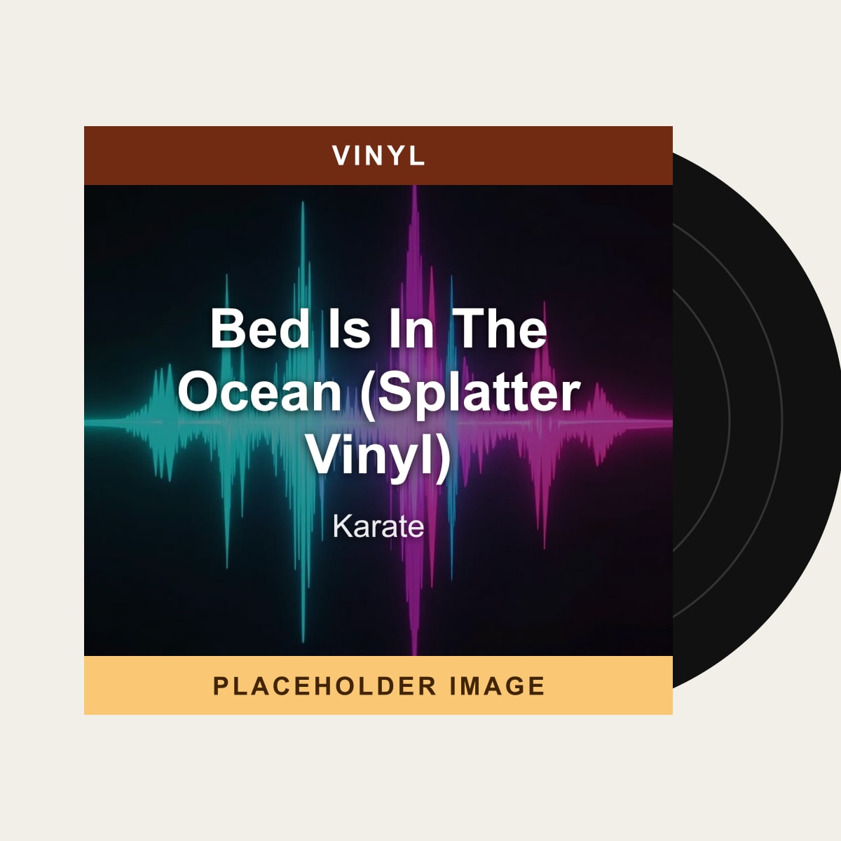 Karate - Bed Is In The Ocean (Splatter Vinyl) (Vinyl) (US Import) - placeholder image
