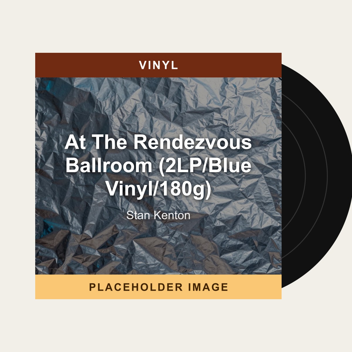 Stan Kenton - At The Rendezvous Ballroom (2LP/Blue Vinyl/180g) (Vinyl) (US Import) - placeholder image