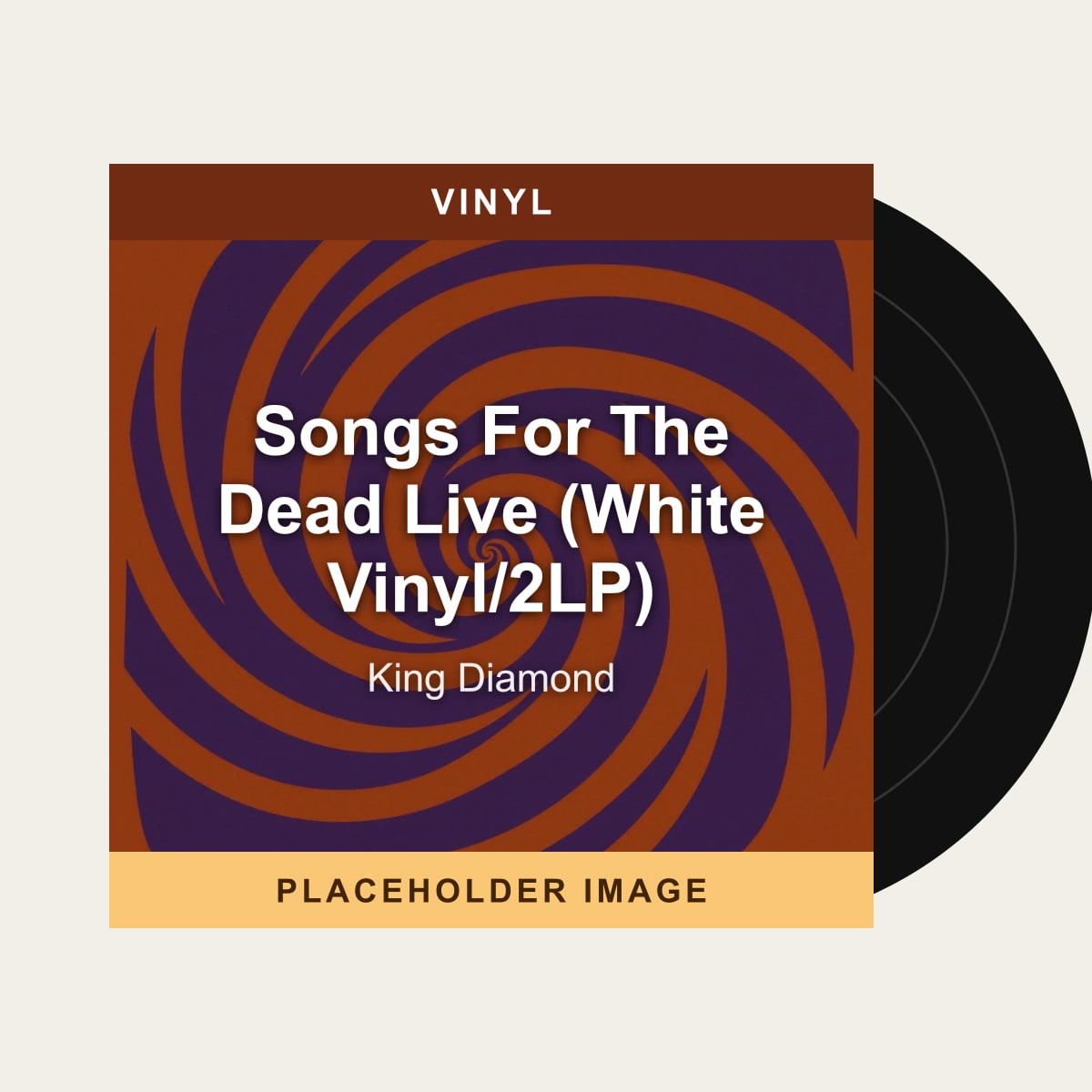 King Diamond - Songs For The Dead Live (White Vinyl/2LP) (Vinyl) (US Import) - placeholder image