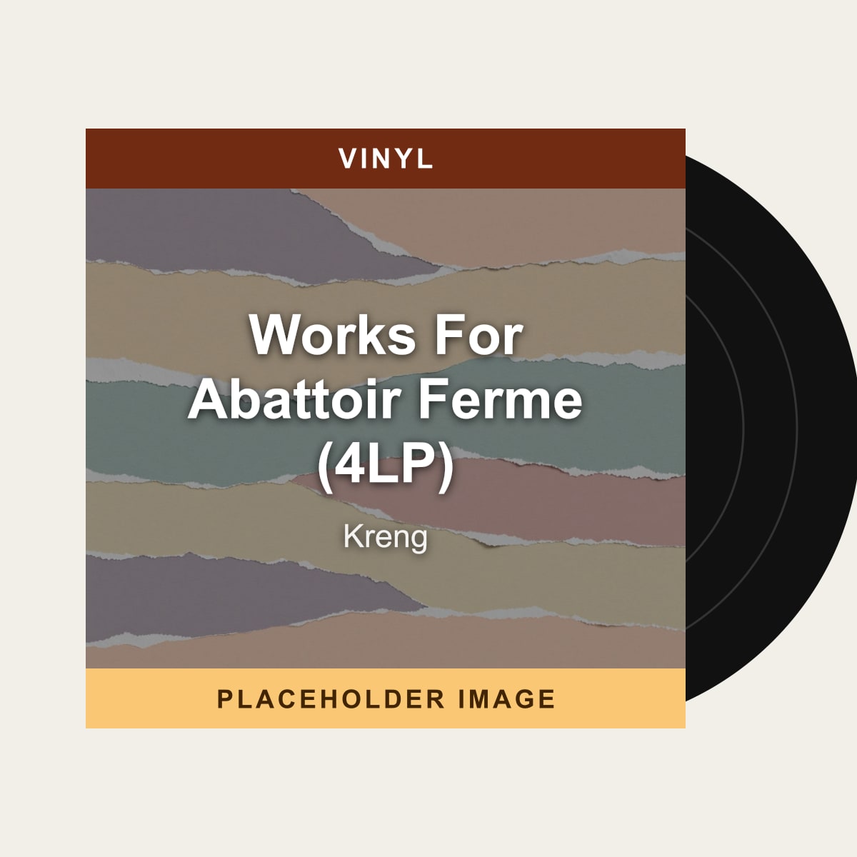 Kreng - Works For Abattoir Ferme (4LP) (Vinyl) (US Import) - placeholder image