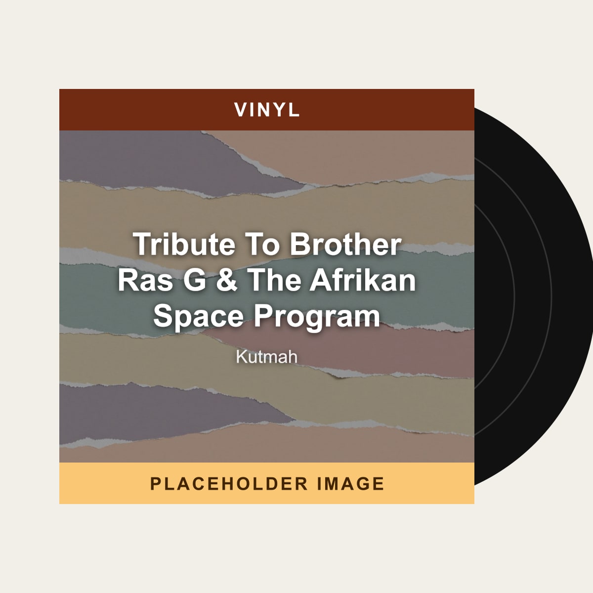 Kutmah - Tribute To Brother Ras G & The Afrikan Space Program (Vinyl) (US Import) - placeholder image