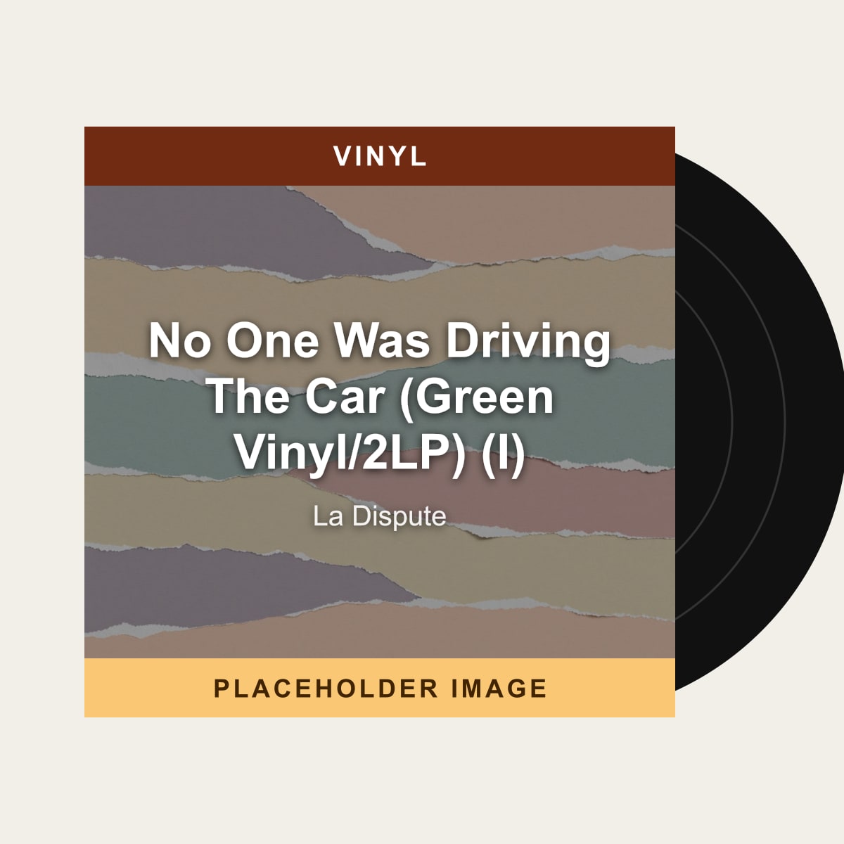 La Dispute - No One Was Driving The Car (Green Vinyl/2LP) (I) (Vinyl) (US Import) - placeholder image