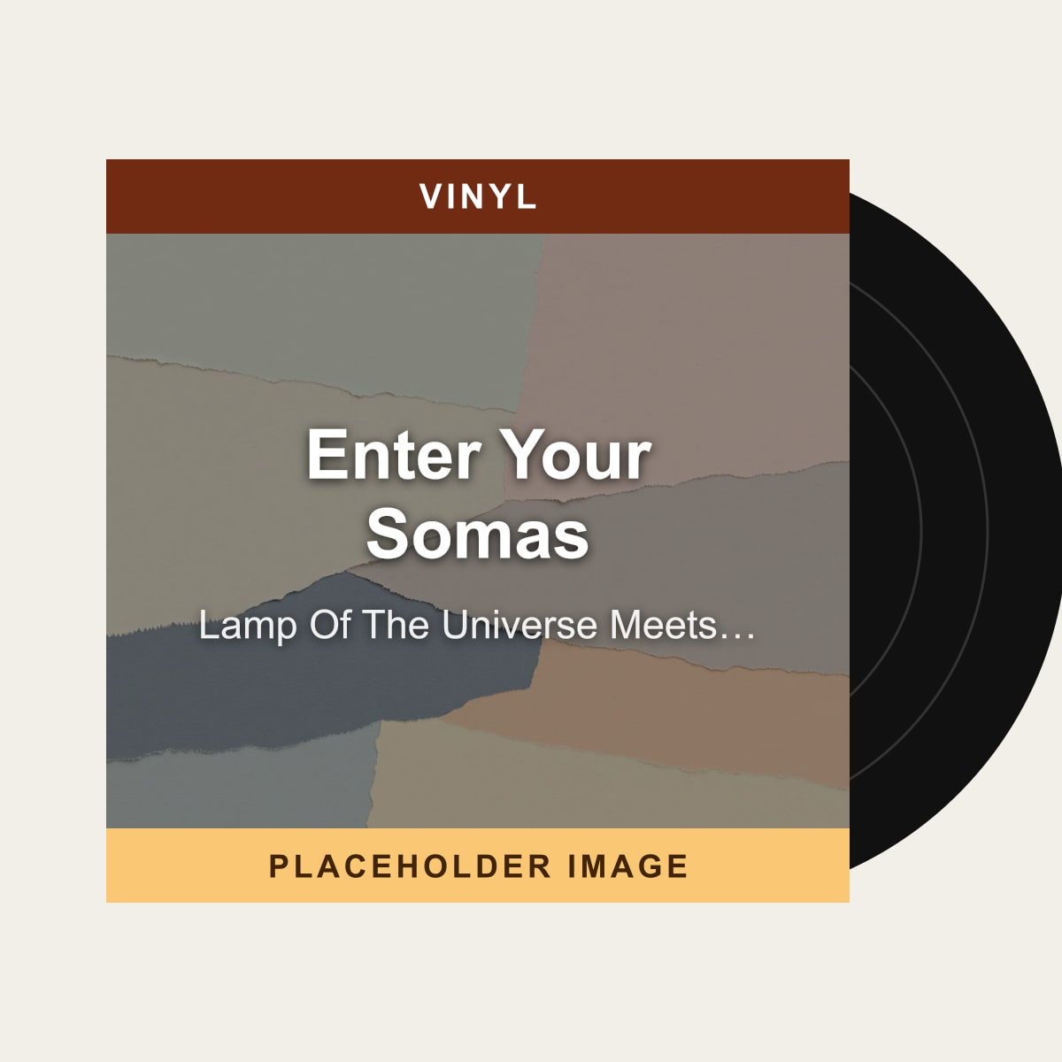 Lamp Of The Universe Meets Dr Space - Enter Your Somas (Vinyl) (US Import) - placeholder image