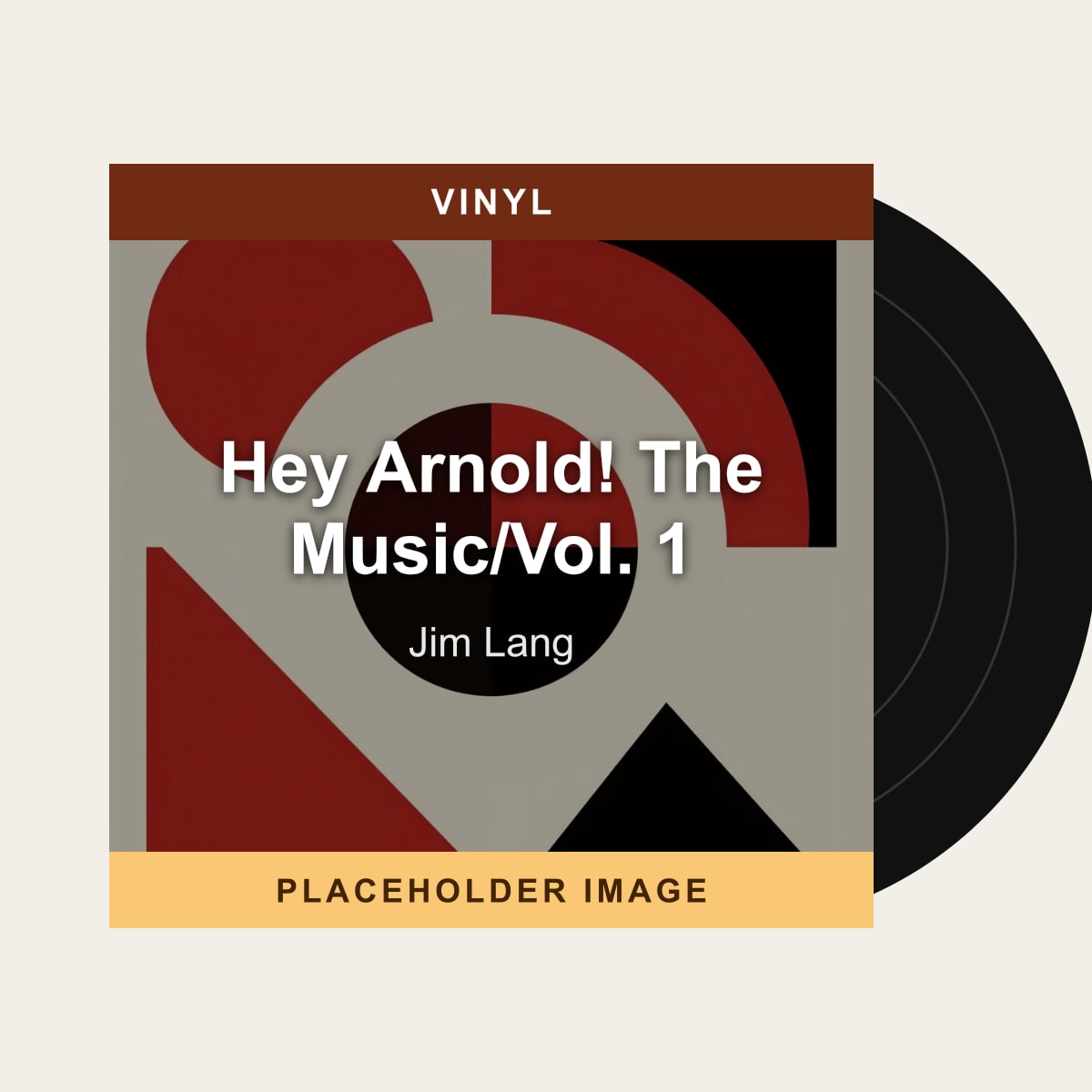 Jim Lang - Hey Arnold! The Music/Vol. 1 (Vinyl) (US Import) - placeholder image