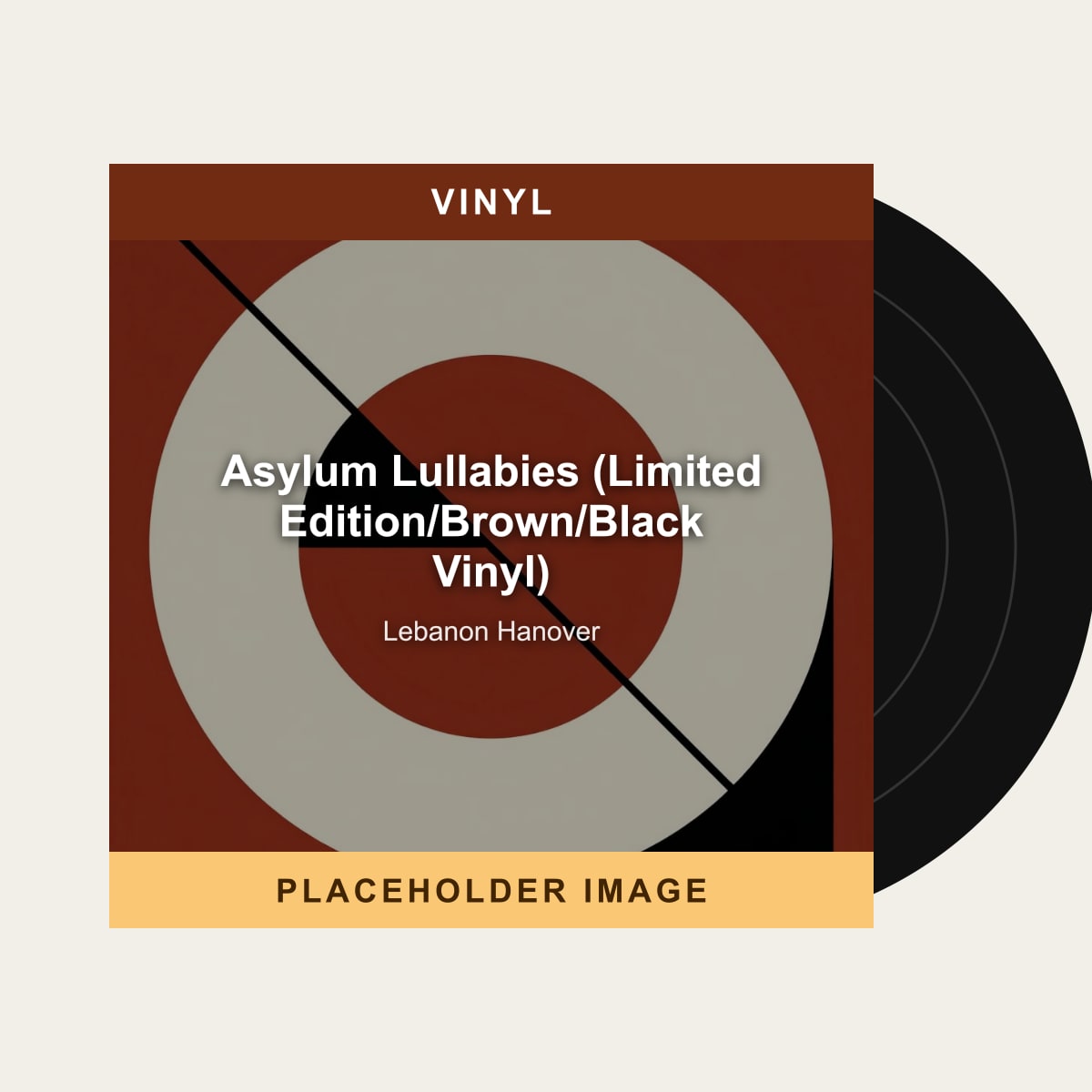 Lebanon Hanover - Asylum Lullabies (Limited Edition/Brown/Black Vinyl) (Vinyl) (US Import) - placeholder image