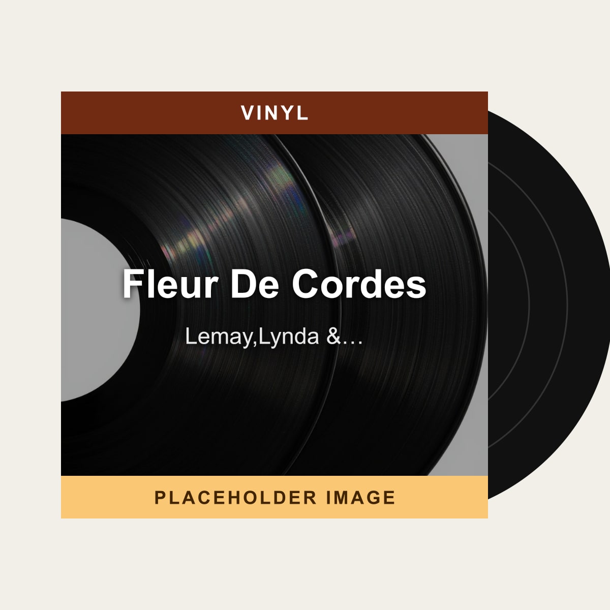 Lemay,Lynda & Jean-Felix Lalanne - Fleur De Cordes (Vinyl) (US Import) - placeholder image
