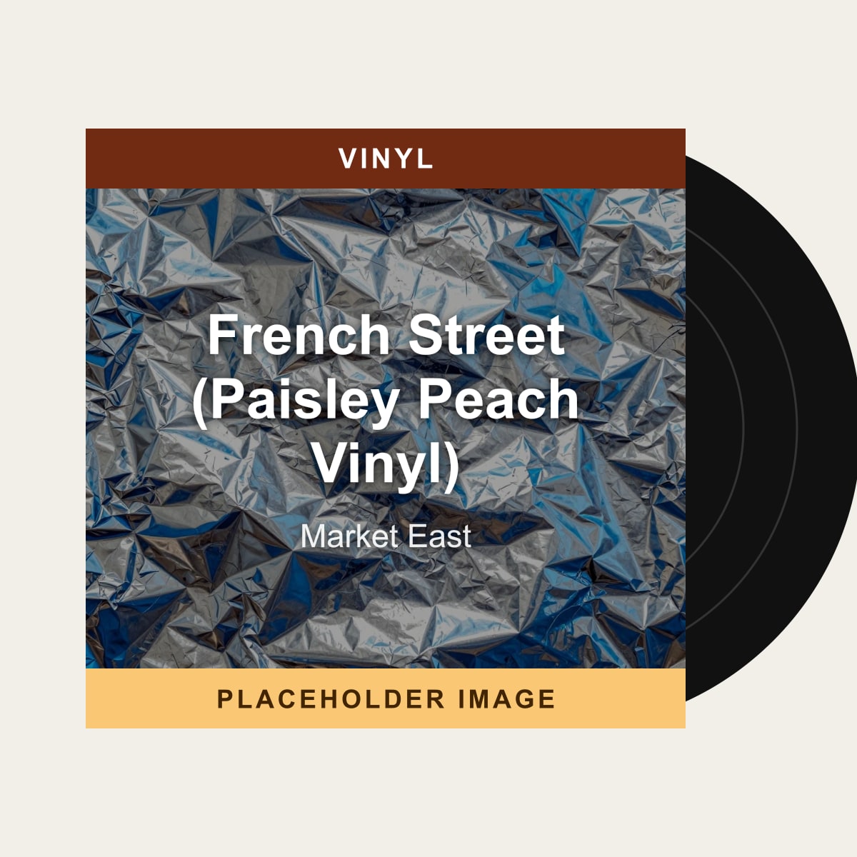 Market East - French Street (Paisley Peach Vinyl) (Vinyl) (US Import) - placeholder image