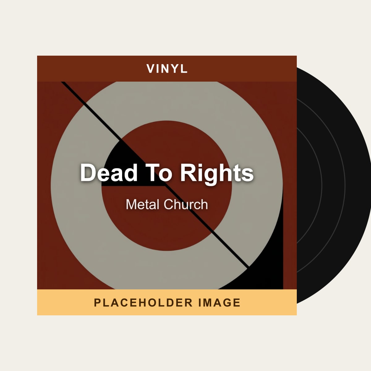 Metal Church - Dead To Rights (Vinyl) (US Import) - placeholder image