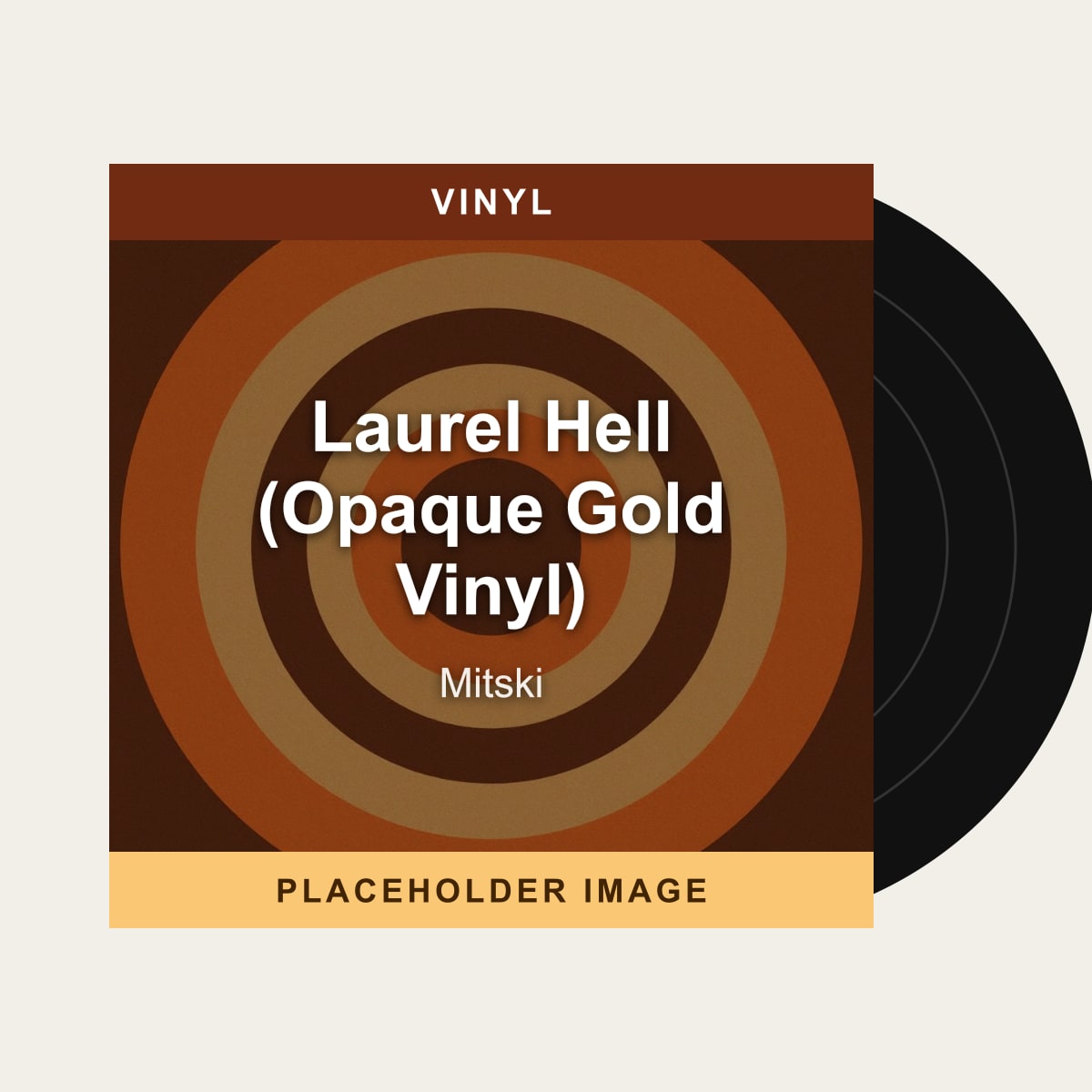 Mitski - Laurel Hell (Opaque Gold Vinyl) (Vinyl) (US Import) - placeholder image