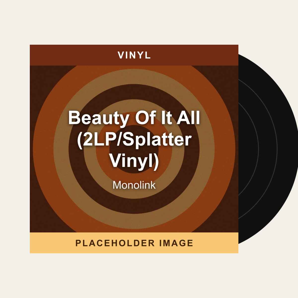 Monolink - Beauty Of It All (2LP/Splatter Vinyl) (Vinyl) (US Import) - placeholder image