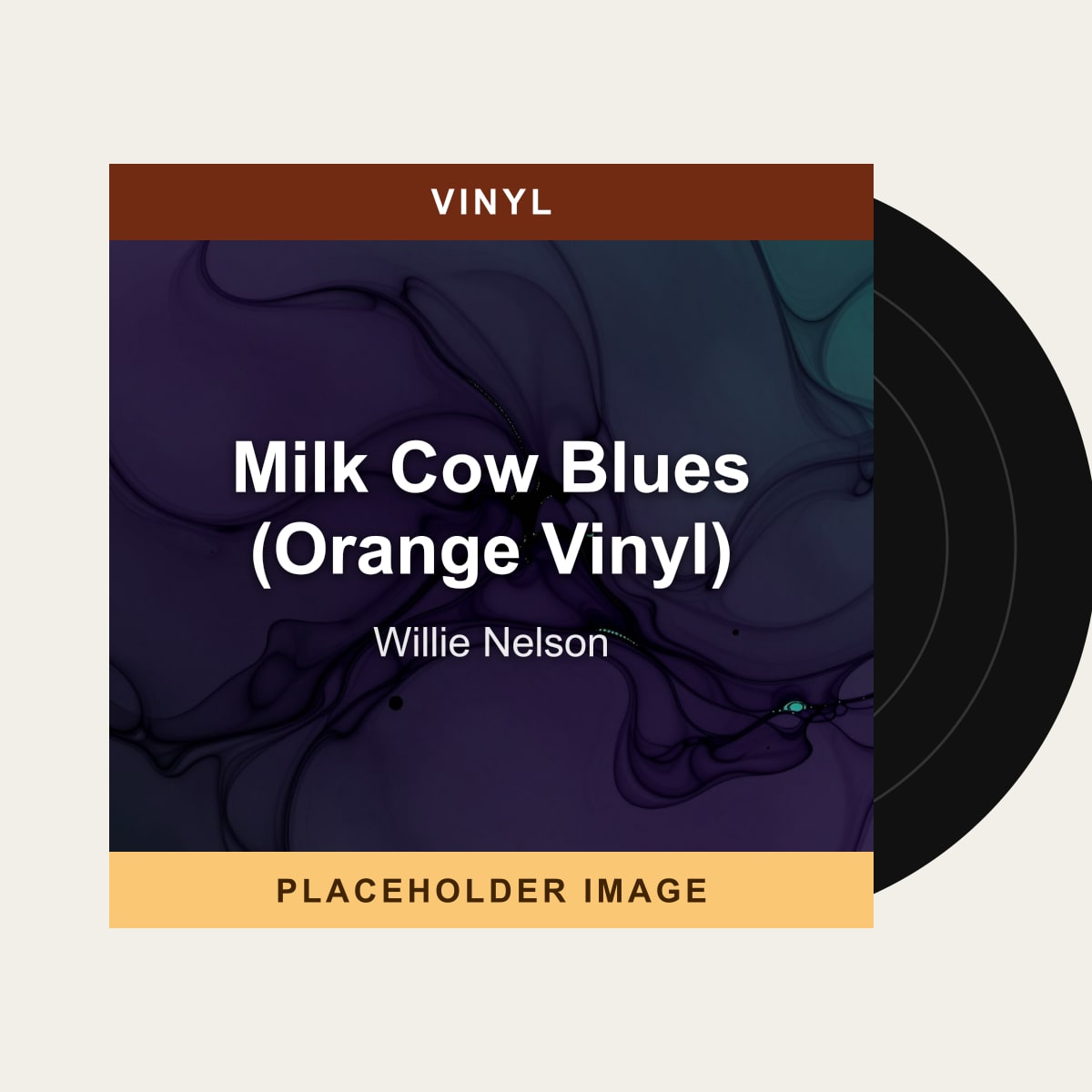 Willie Nelson - Milk Cow Blues (Orange Vinyl) (Vinyl) (US Import) - placeholder image