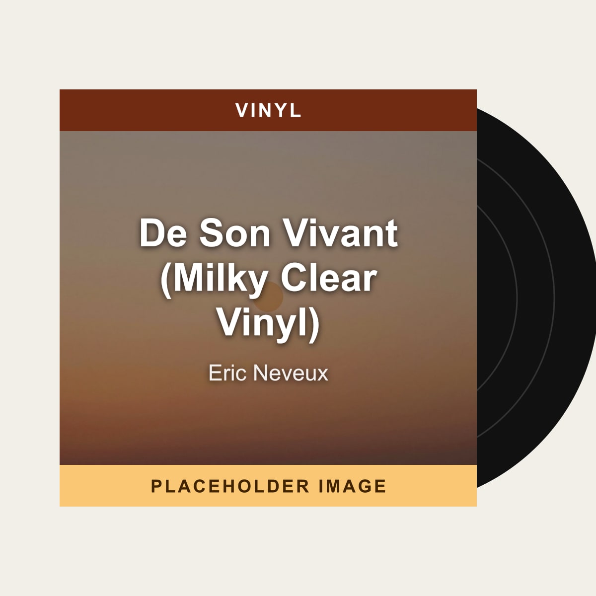 Eric Neveux - De Son Vivant (Milky Clear Vinyl) (Vinyl) (US Import) - placeholder image