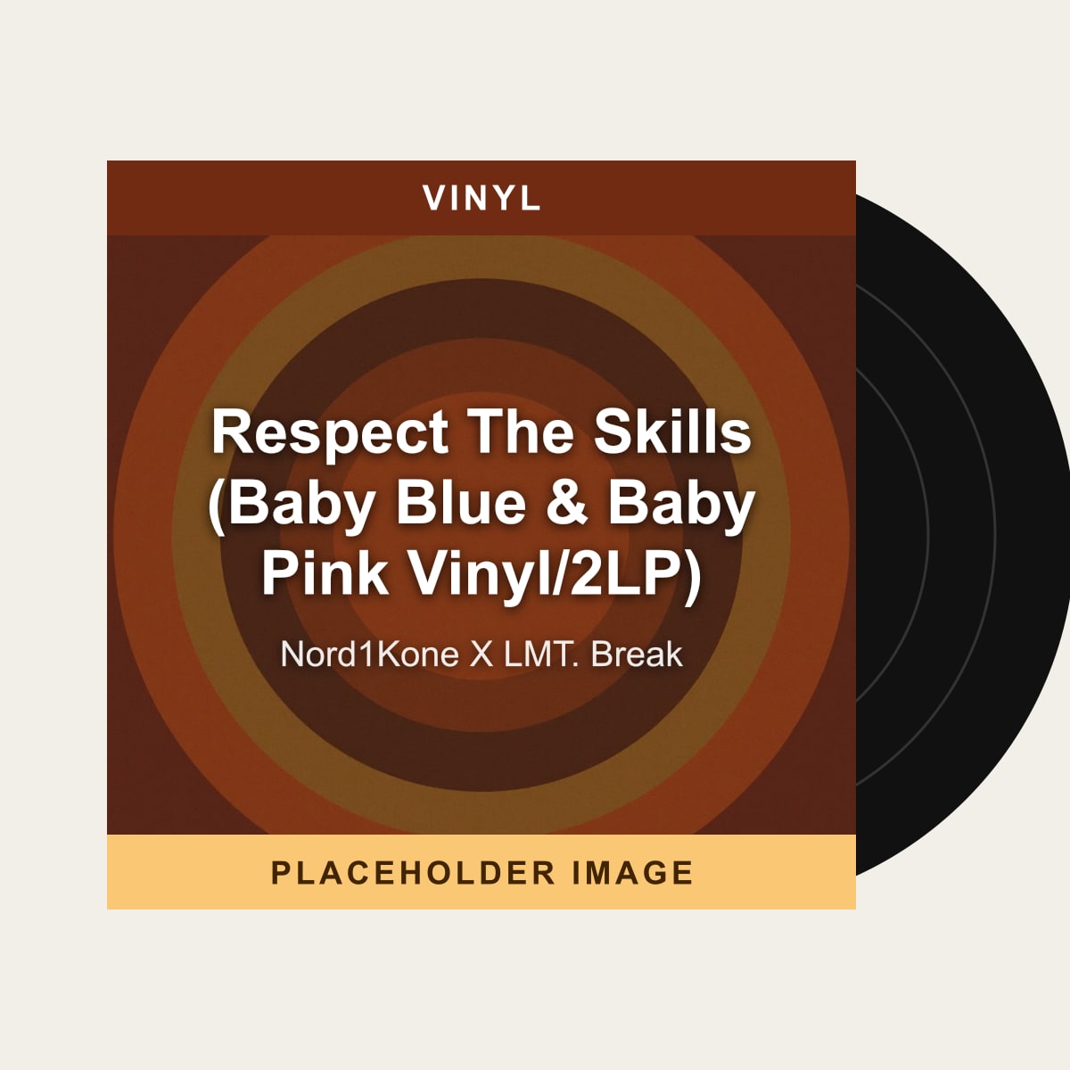 Nord1Kone X LMT. Break - Respect The Skills (Baby Blue & Baby Pink Vinyl/2LP) (Vinyl) (US Import) - placeholder image