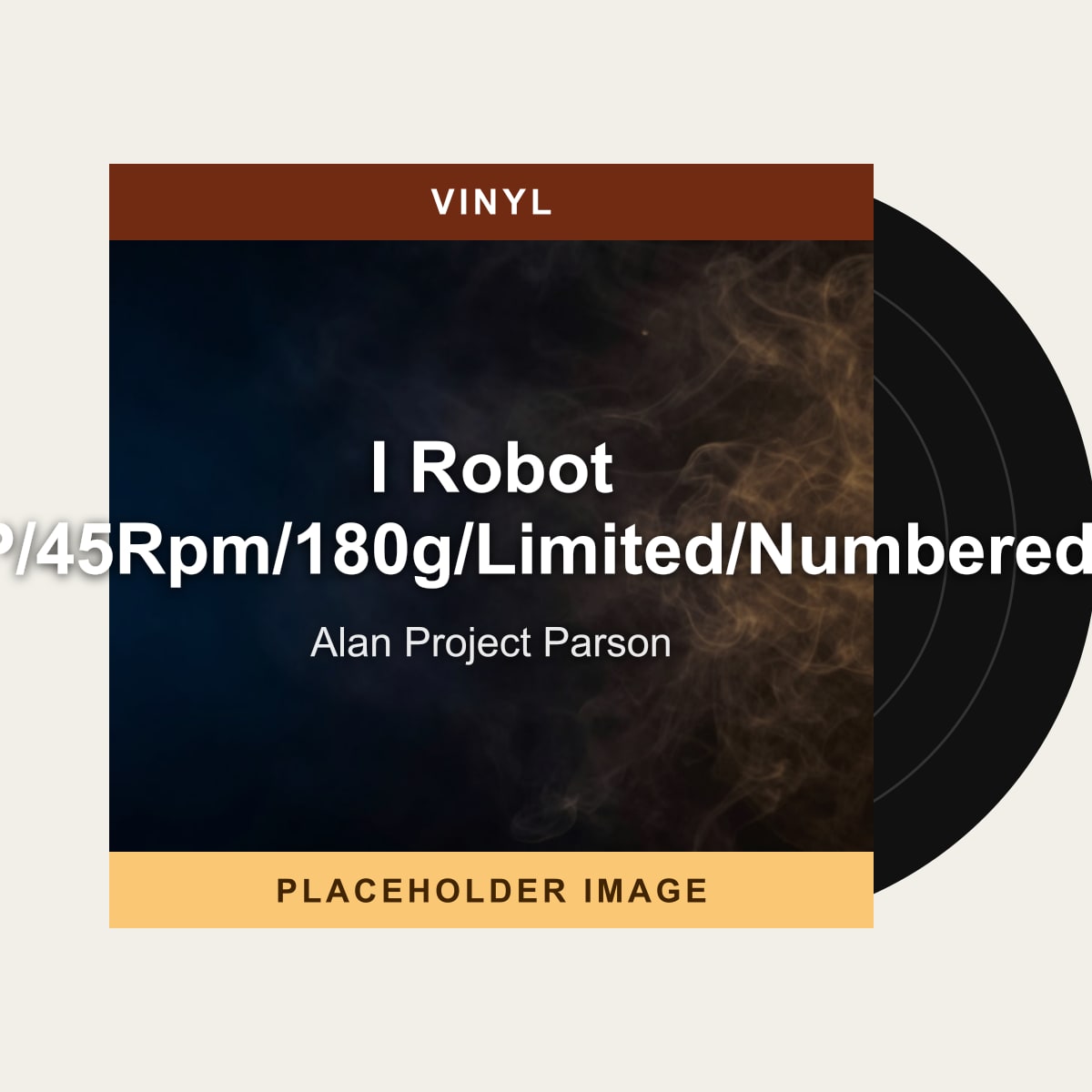 Alan Project Parson - I Robot (2LP/45Rpm/180g/Limited/Numbered) (Vinyl) (US Import) - placeholder image