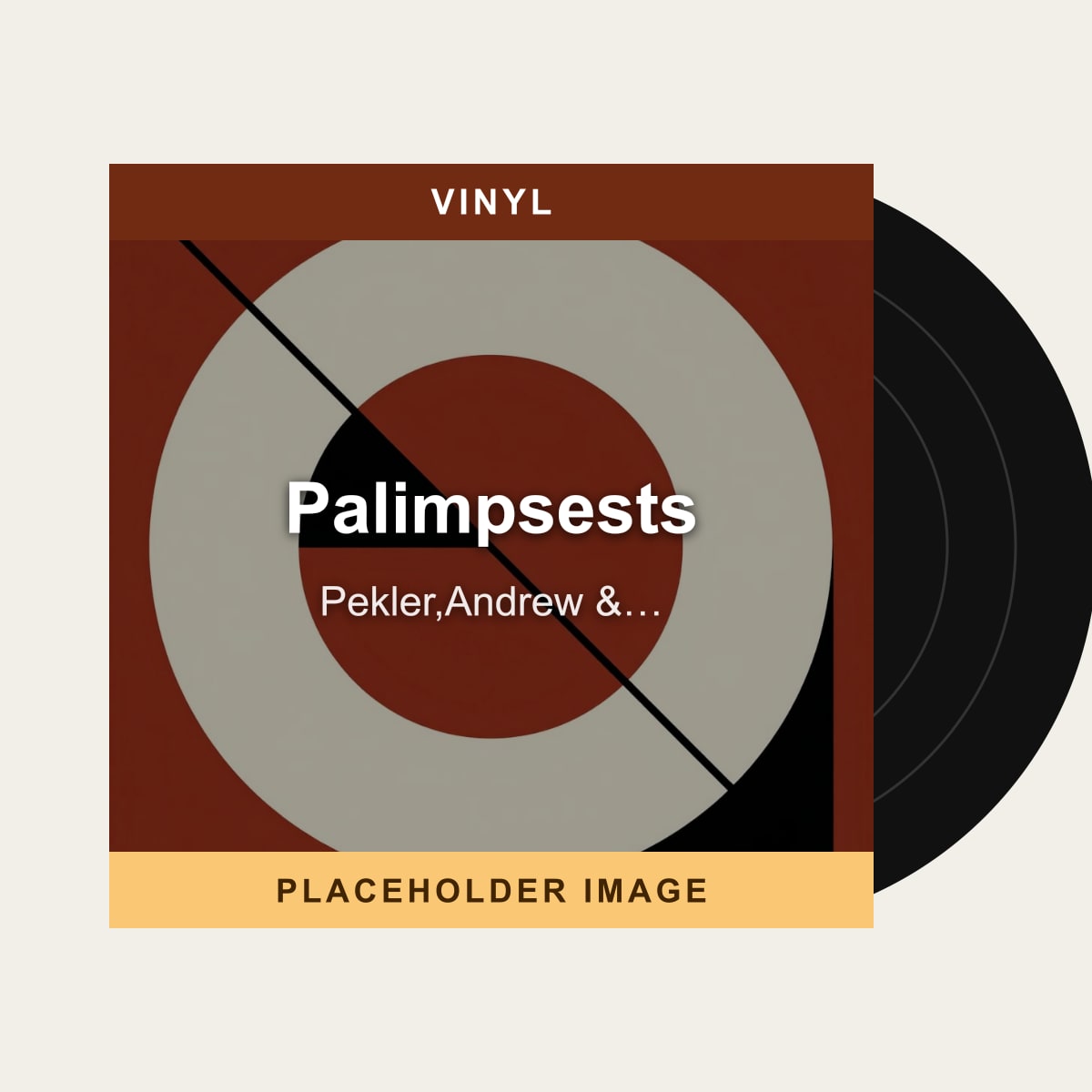 Pekler,Andrew & Giuseppe Ielasi - Palimpsests (Vinyl) (US Import) - placeholder image