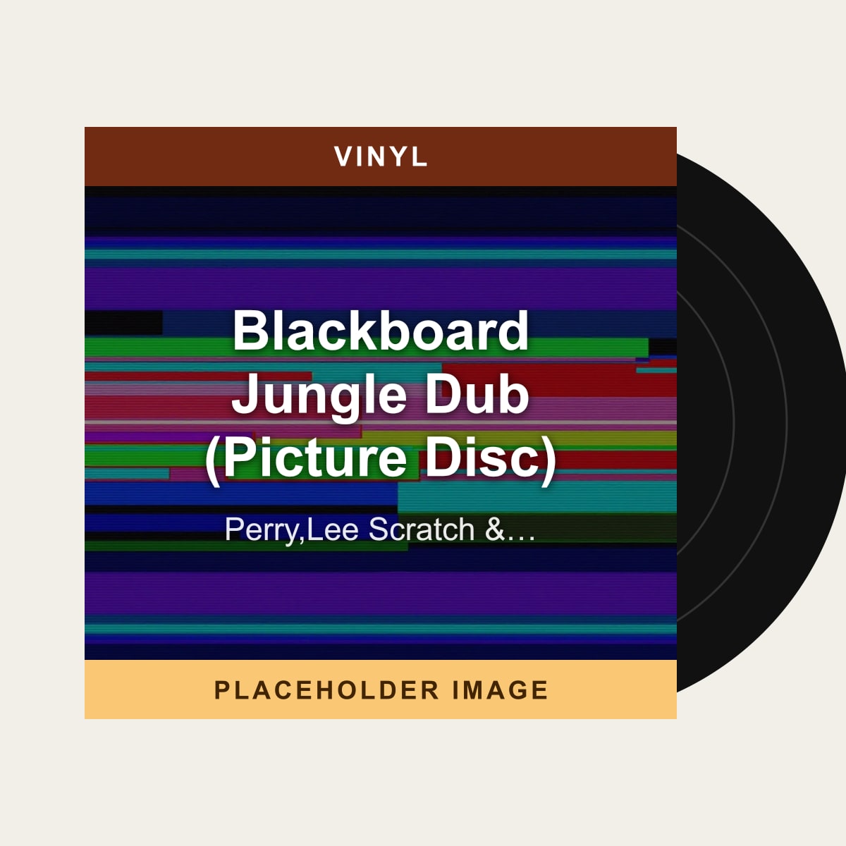 Perry,Lee Scratch & The Upsetters - Blackboard Jungle Dub (Picture Disc) (Vinyl) (US Import) - placeholder image
