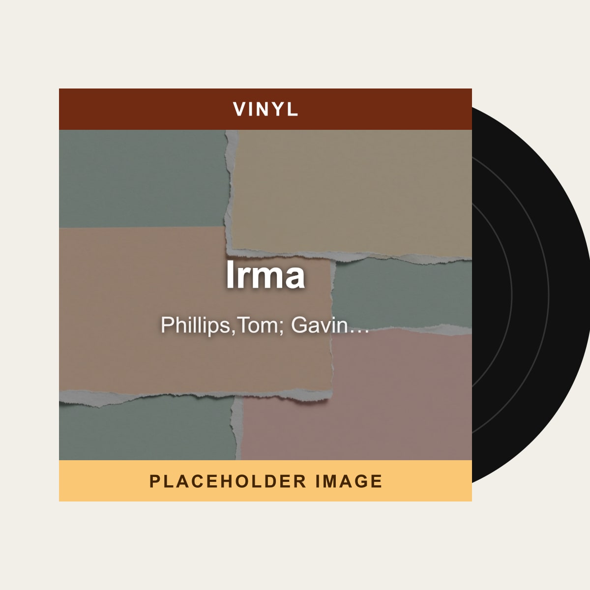 Phillips,Tom; Gavin Bryars; Fred Orton - Irma (Vinyl) (US Import) - placeholder image