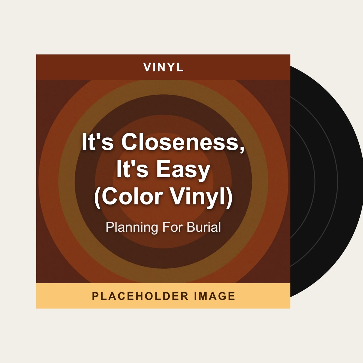 Planning For Burial - It's Closeness, It's Easy (Color Vinyl) (Vinyl) (US Import) - placeholder image
