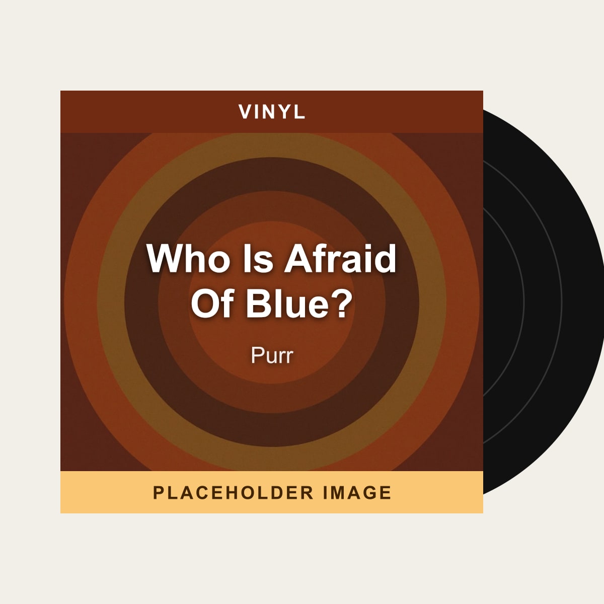 Purr - Who Is Afraid Of Blue? (Vinyl) (US Import) - placeholder image
