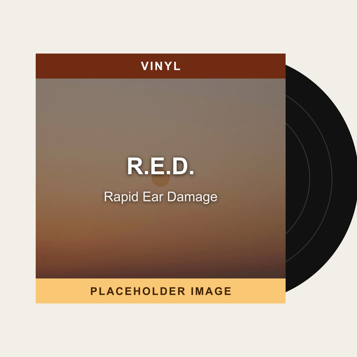 Rapid Ear Damage - R.E.D. (Vinyl) (US Import) - placeholder image