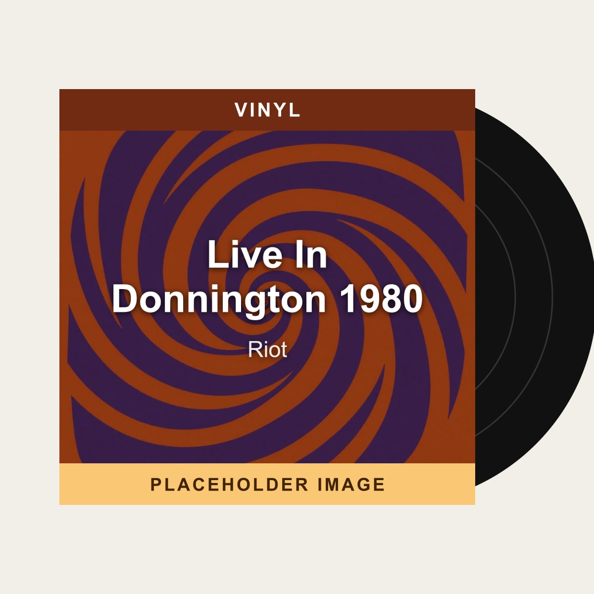 Riot - Live In Donnington 1980 (Vinyl) (US Import) - placeholder image