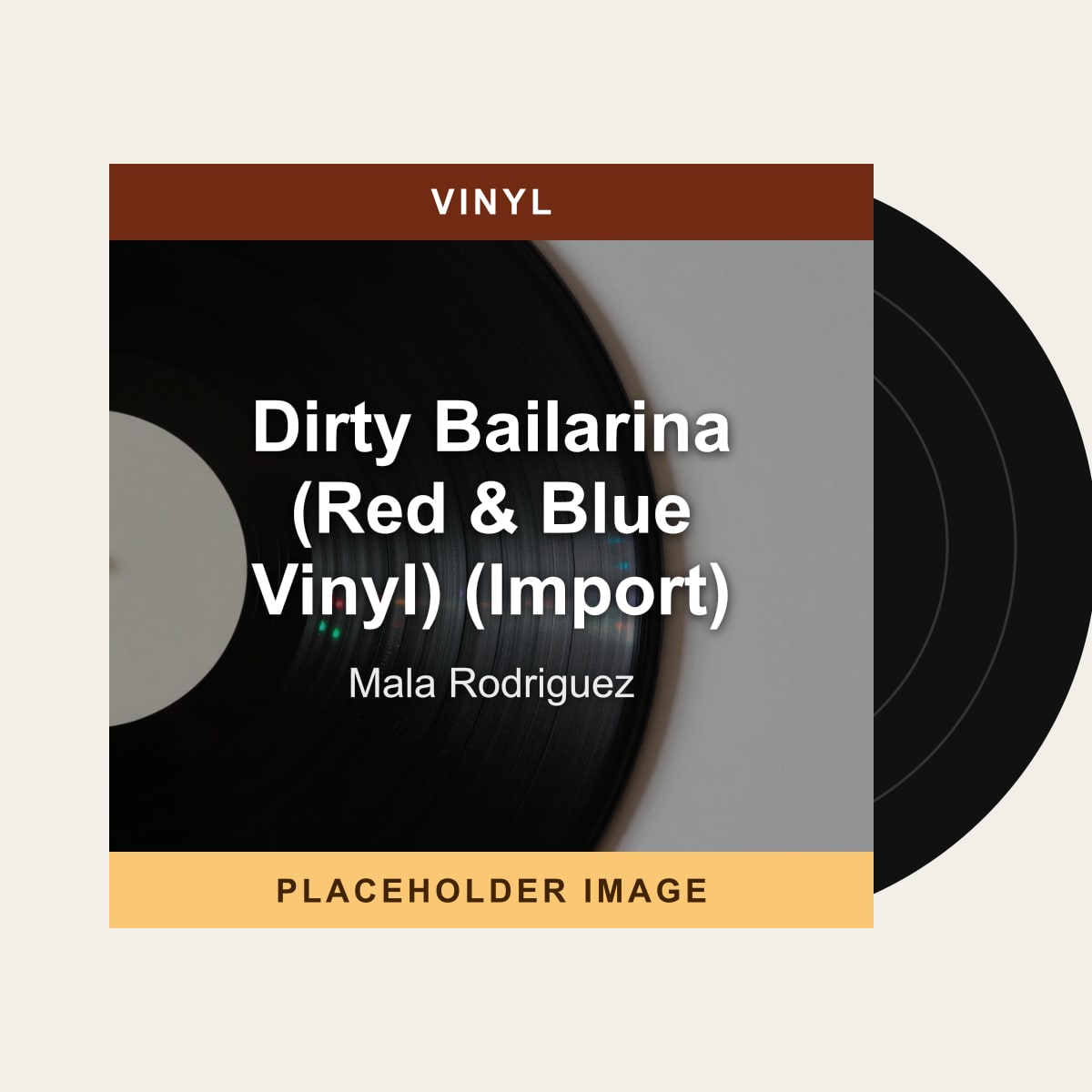 Mala Rodriguez - Dirty Bailarina (Red & Blue Vinyl) (Import) (Vinyl) (US Import) - placeholder image