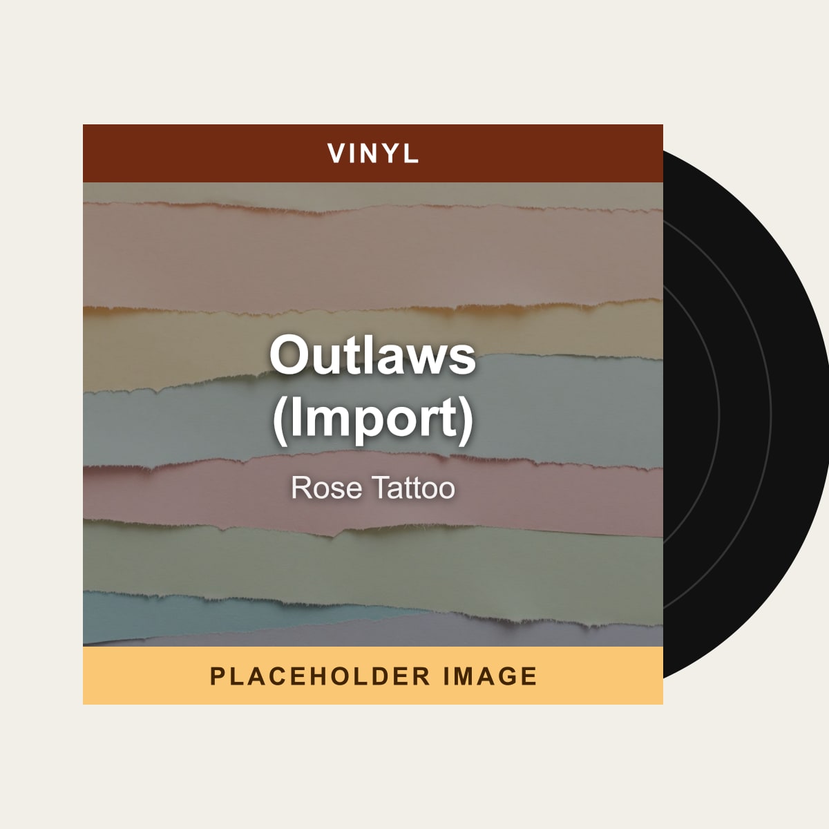 Rose Tattoo - Outlaws (Import) (Vinyl) (US Import) - placeholder image
