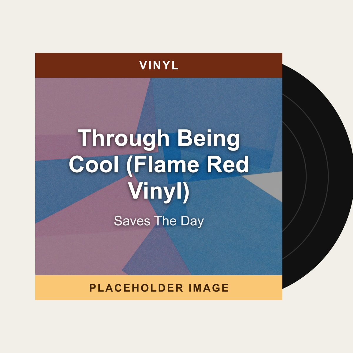 Saves The Day - Through Being Cool (Flame Red Vinyl) (Vinyl) (US Import) - placeholder image