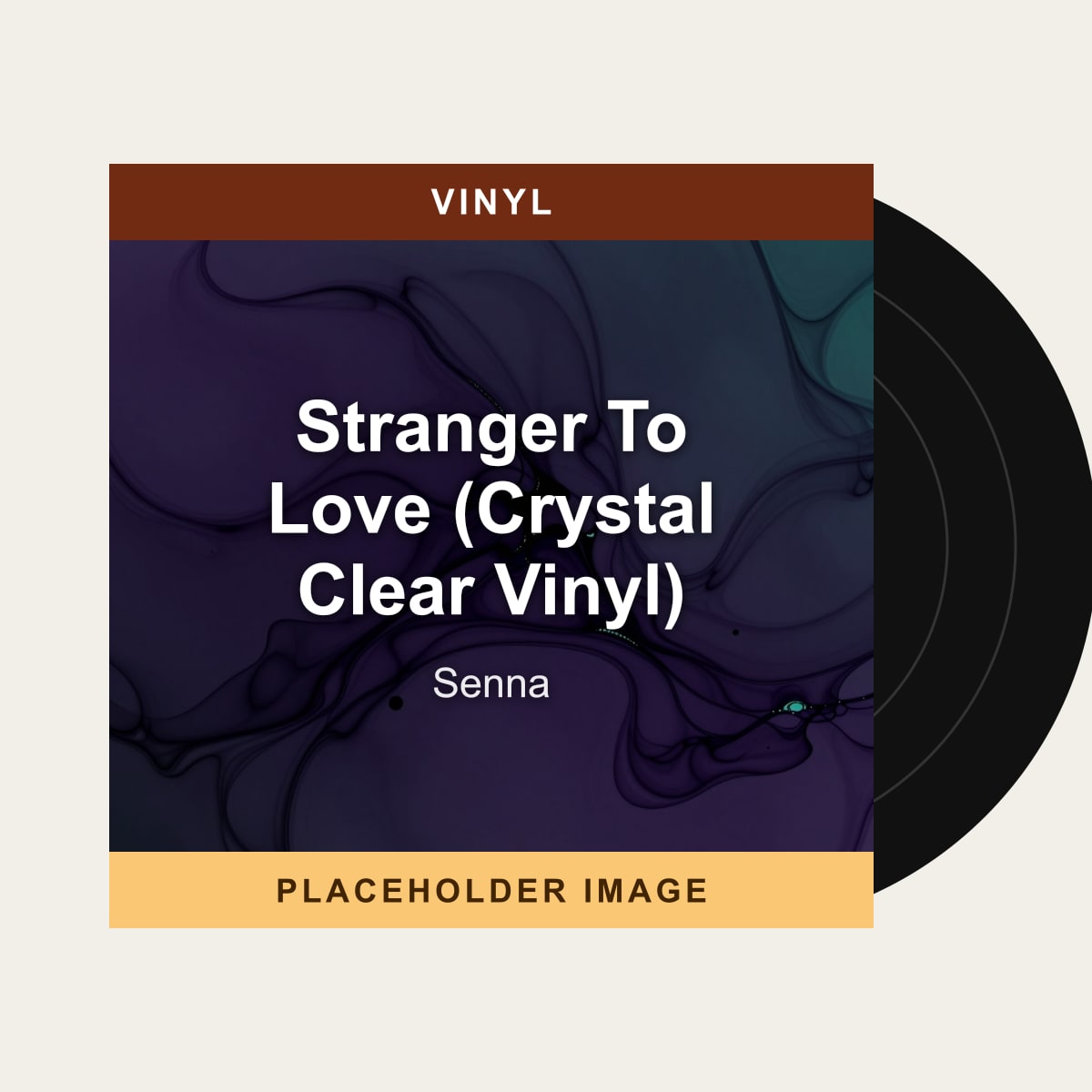 Senna - Stranger To Love (Crystal Clear Vinyl) (Vinyl) (US Import) - placeholder image
