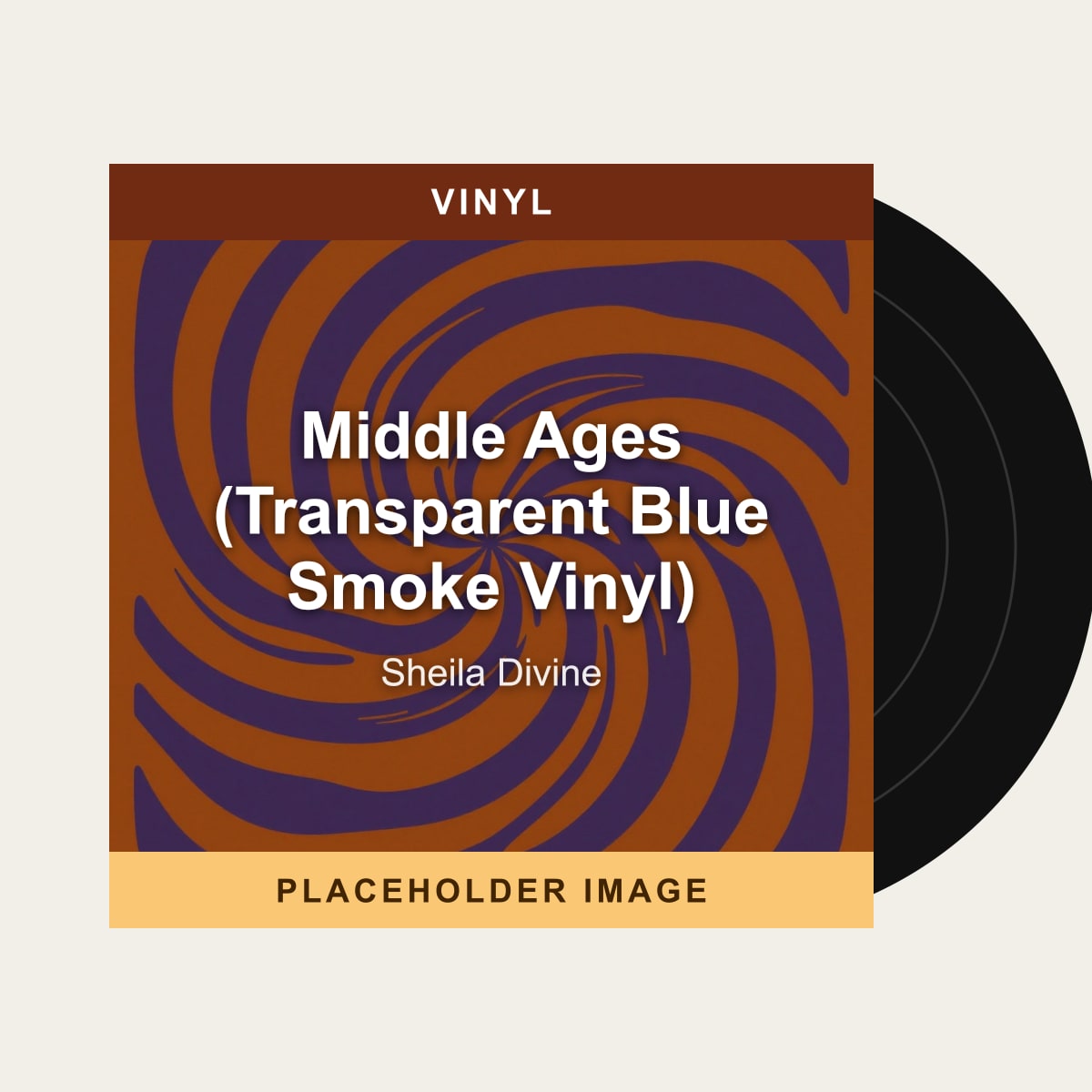 Sheila Divine - Middle Ages (Transparent Blue Smoke Vinyl) (Vinyl) (US Import) - placeholder image