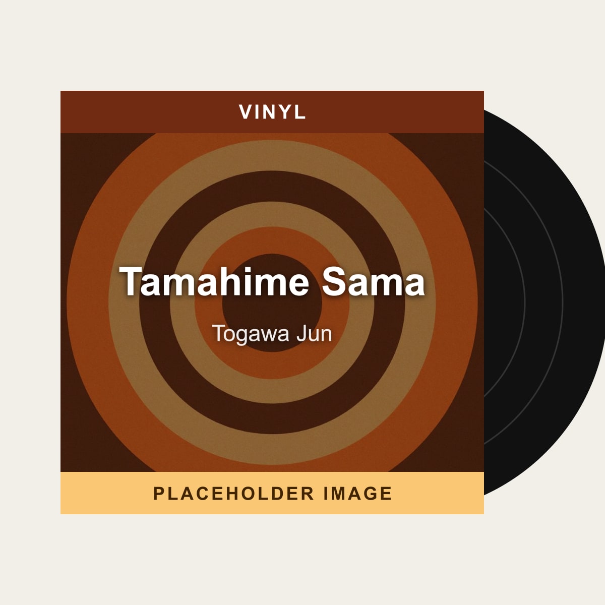 Togawa Jun - Tamahime Sama (Vinyl) (US Import) - placeholder image