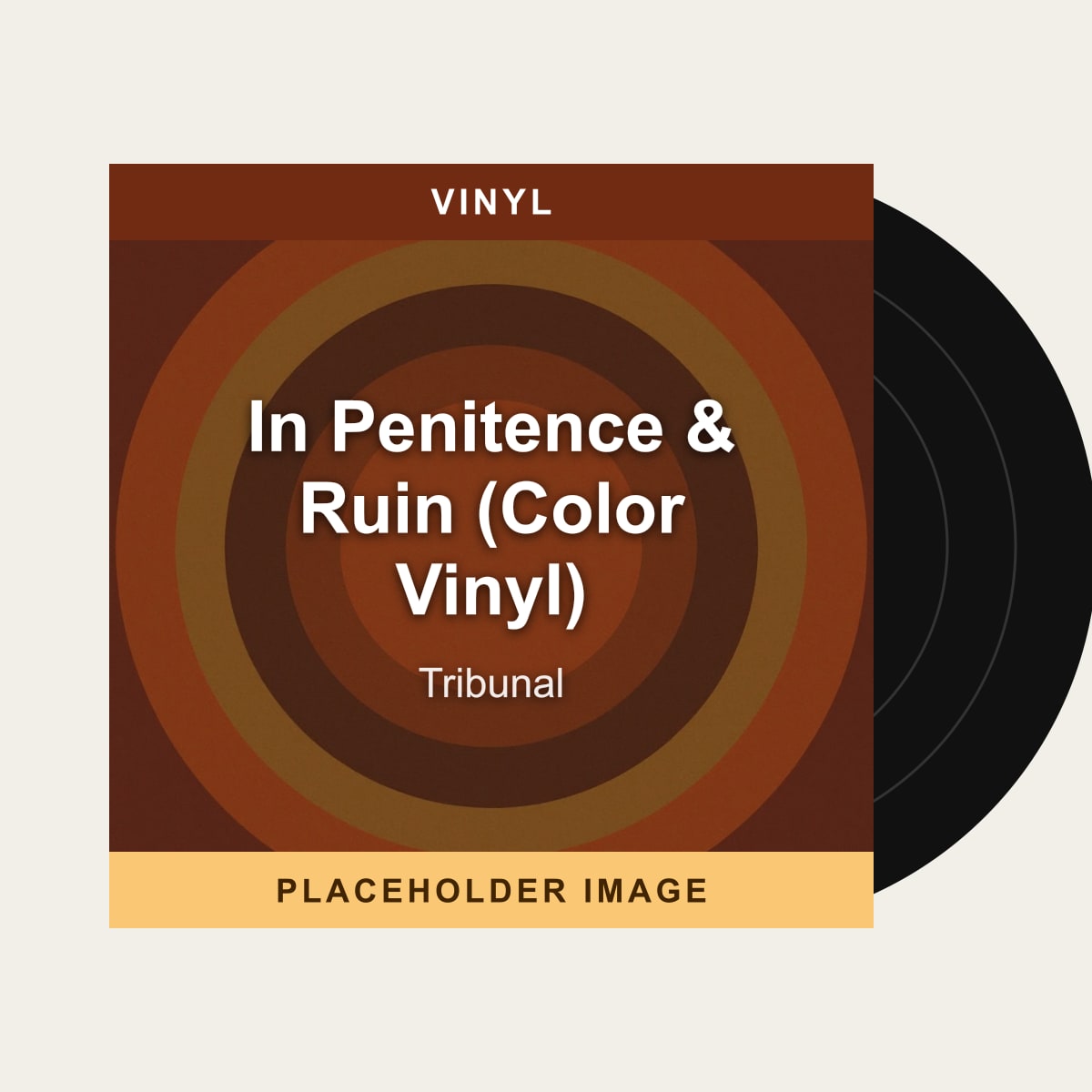 Tribunal - In Penitence & Ruin (Color Vinyl) (Vinyl) (US Import) - placeholder image