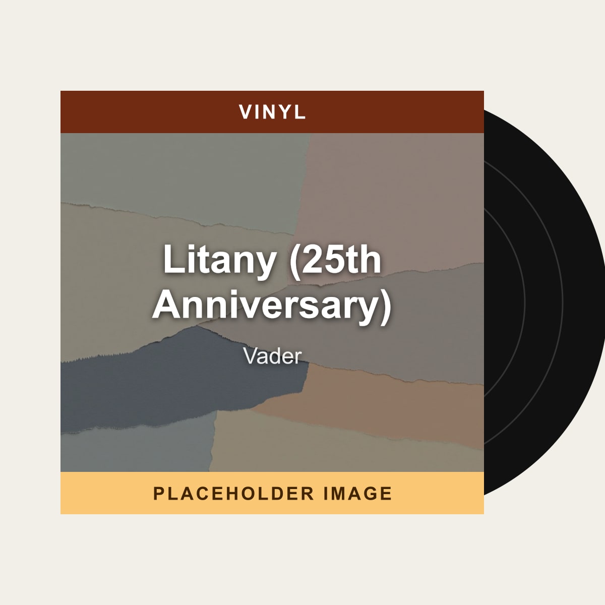 Vader - Litany (25th Anniversary) (Vinyl) (US Import) - placeholder image