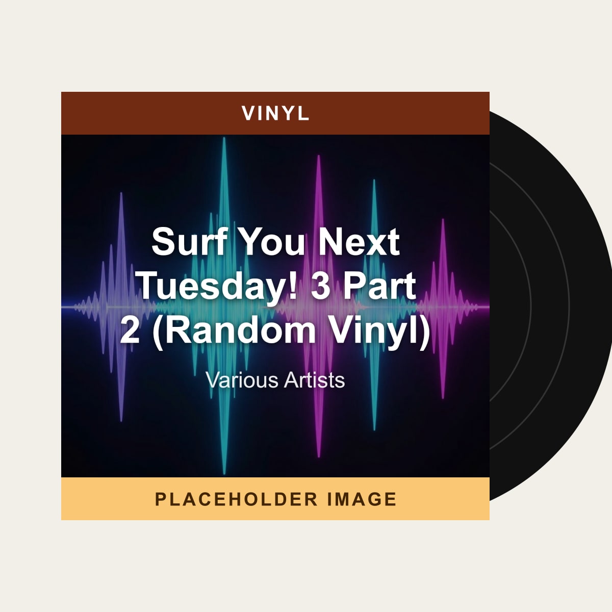Various Artists - Surf You Next Tuesday! 3 Part 2 (Random Vinyl) (Vinyl) (US Import) - placeholder image