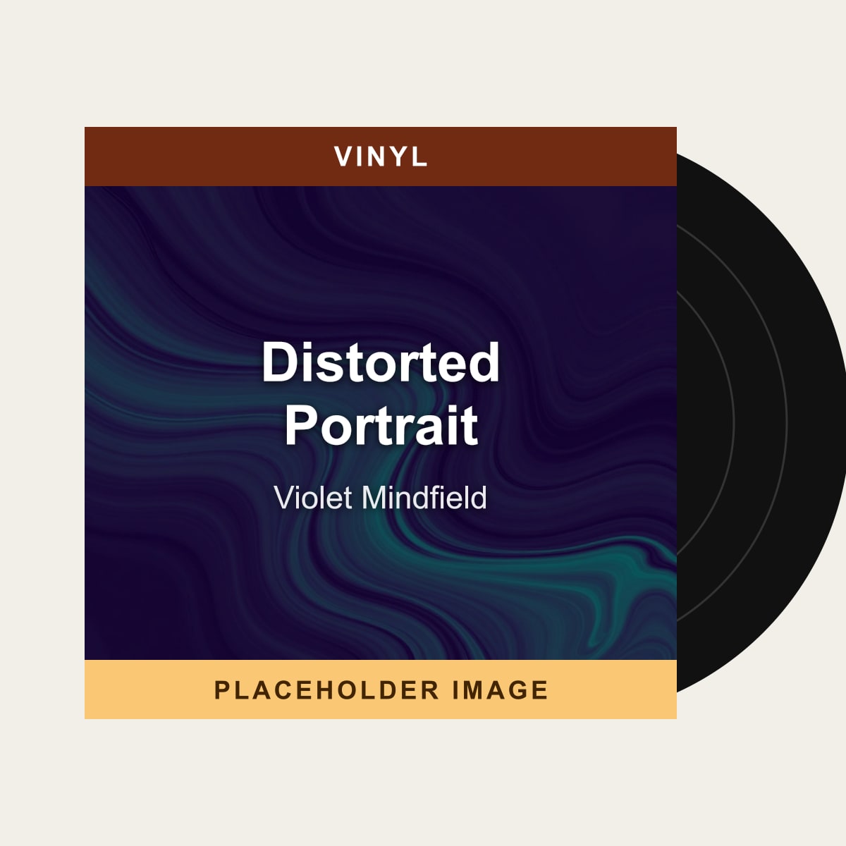 Violet Mindfield - Distorted Portrait (Vinyl) (US Import) - placeholder image
