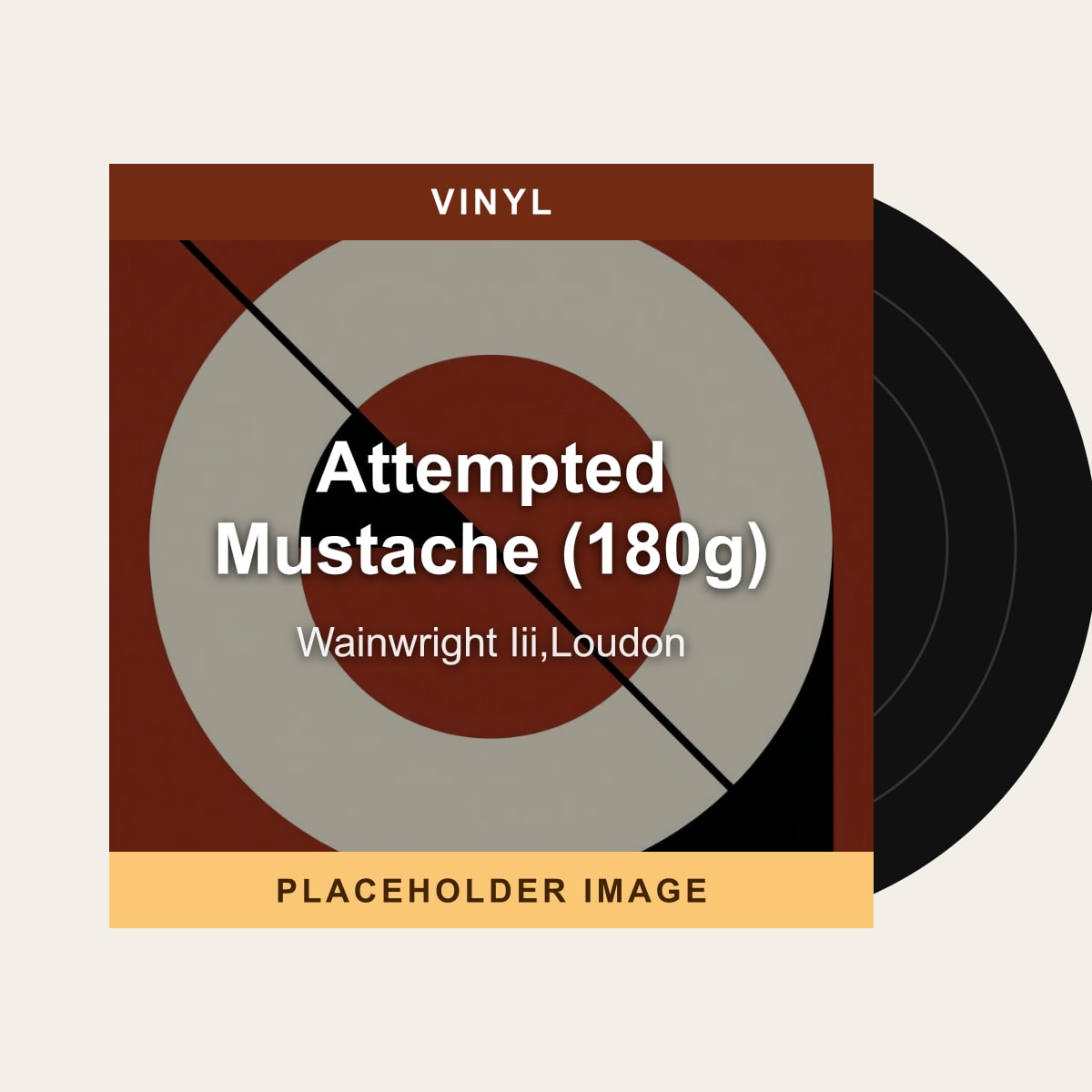 Wainwright Iii,Loudon - Attempted Mustache (180g) (Vinyl) (US Import) - placeholder image