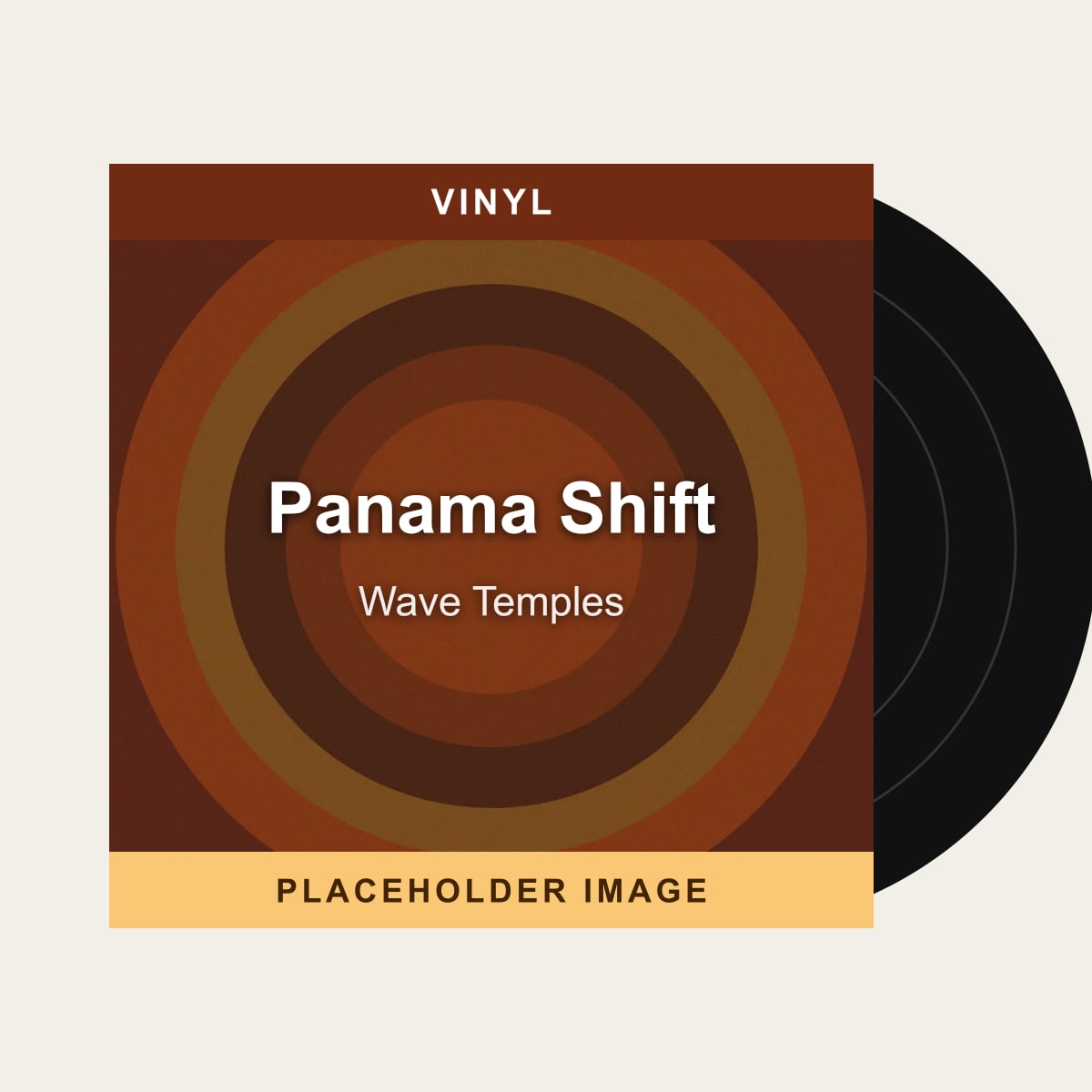 Wave Temples - Panama Shift (Vinyl) (US Import) - placeholder image