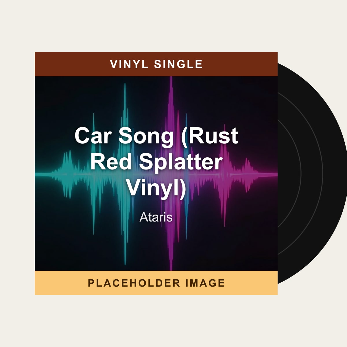 Ataris - Car Song (Rust Red Splatter Vinyl) (Vinyl Single) (US Import) - placeholder image