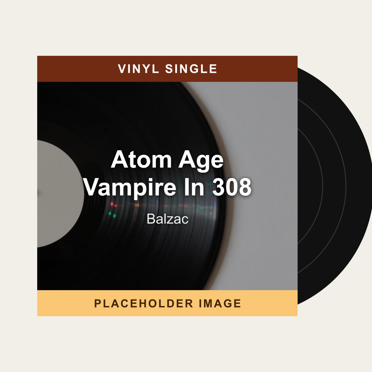 Balzac - Atom Age Vampire In 308 (Vinyl Single) (US Import) - placeholder image